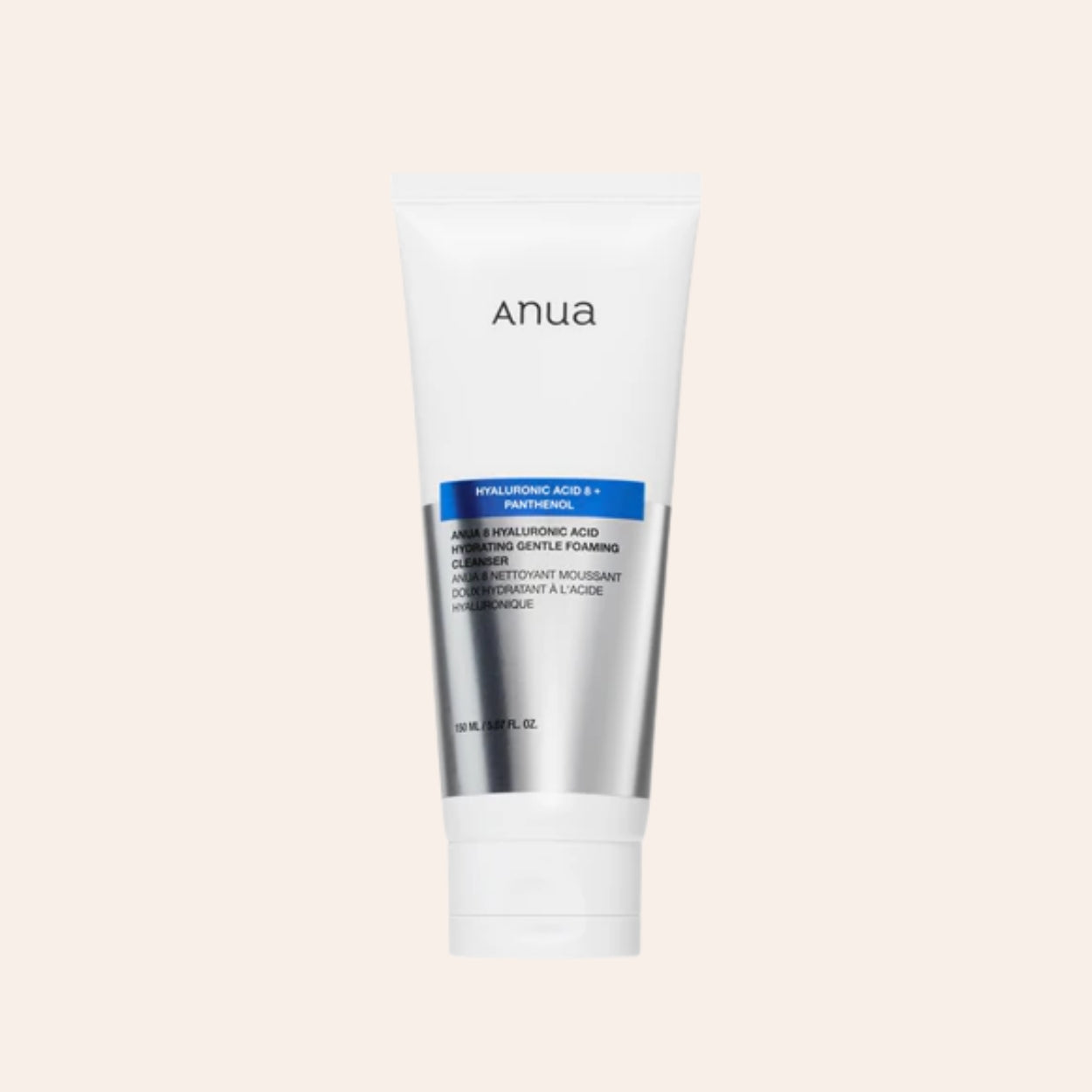 Anua Hyaluronic Acid 8+ Panthenol Hydrating Gentle Foaming Cleanser 150 ml