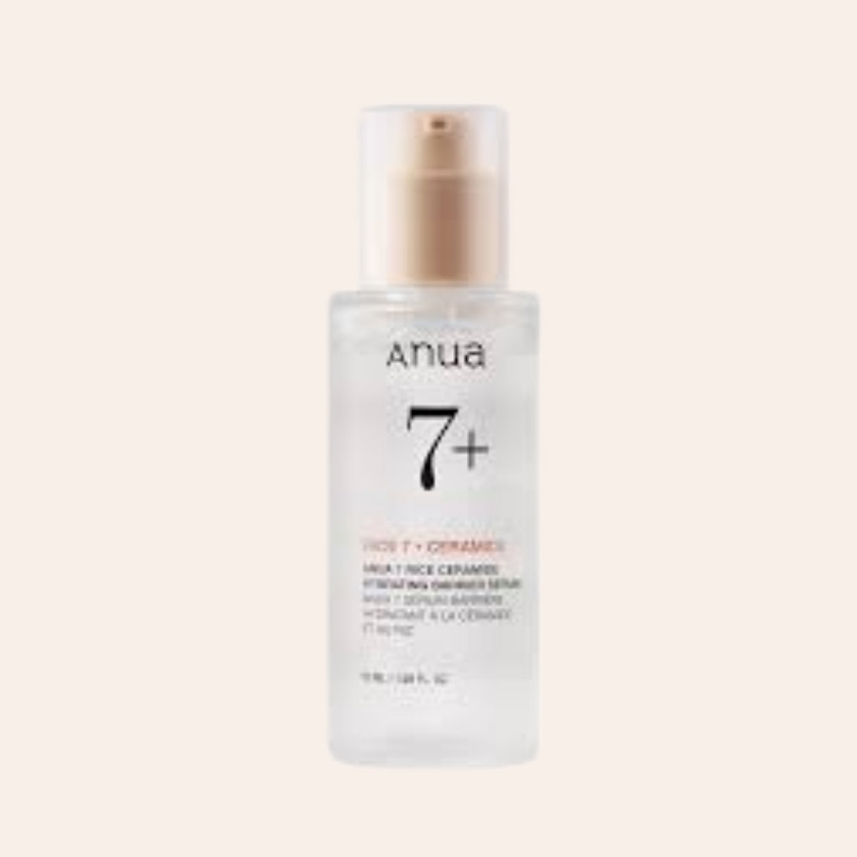 Anua Rice + Ceramide 7+ Hydratačné sérum na ochrannú bariéru 50 ml