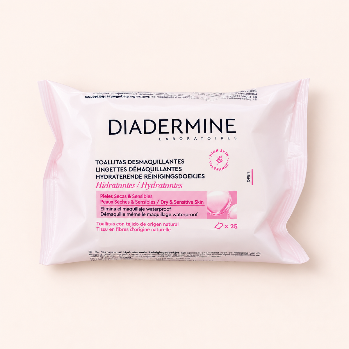 Diadermine Hydrating Cleansing Wipes 25 ml