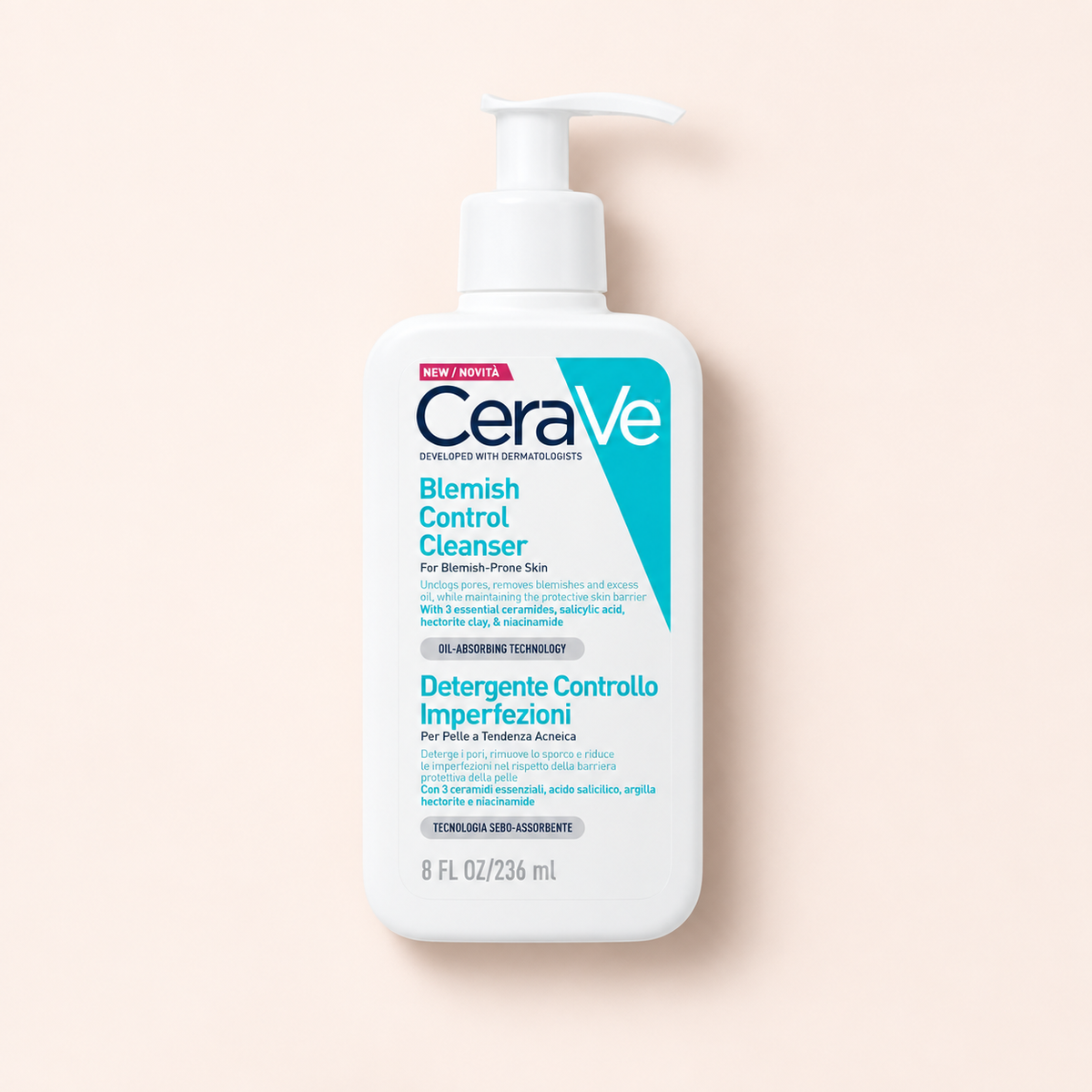 CeraVe Facial Cleansers Blemish Control Cleanser 236 ml