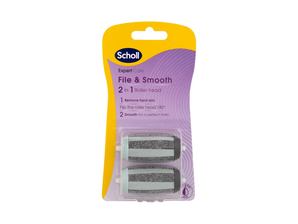 Scholl Expert Care File & Smooth 2in1 náhradné hlavice 2 ml