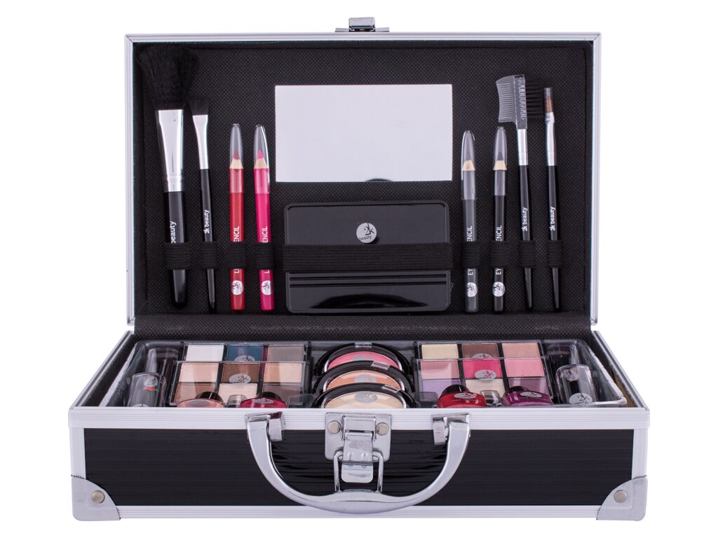 2K Fabulous Beauty Train Case čierny 66,9 ml