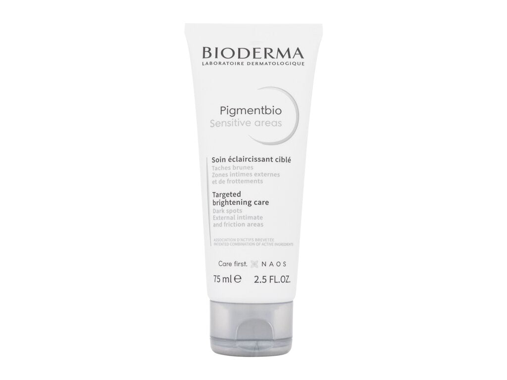 BIODERMA Pigmentbio Sensitive Areas Cielená rozjasňujúca starostlivosť 75 ml