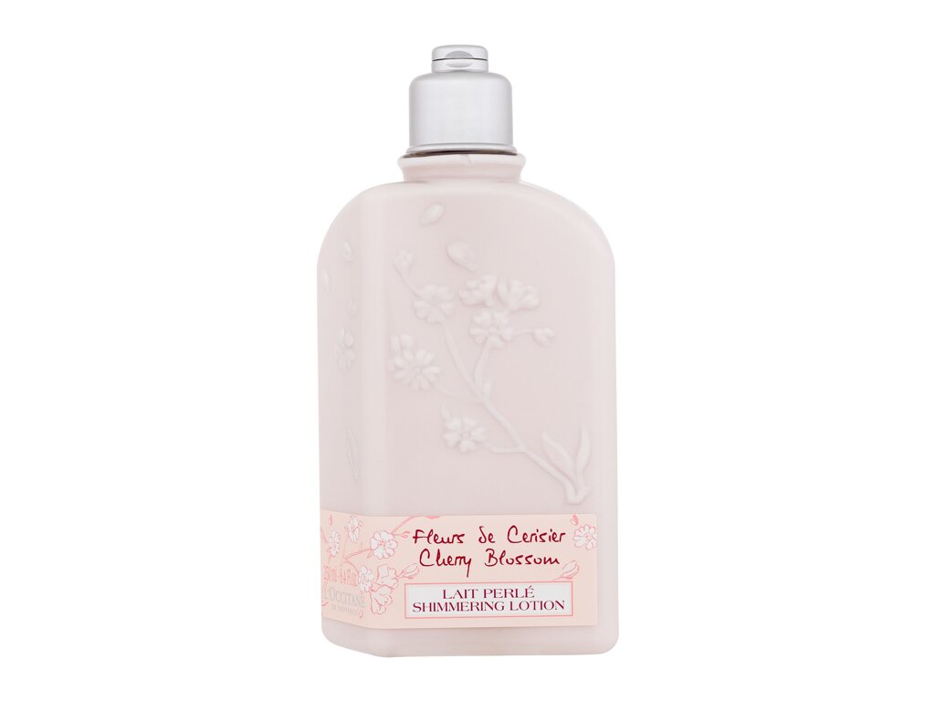 L'Occitane Telové mlieko s trblietkami Čerešňový kvet 250 ml
