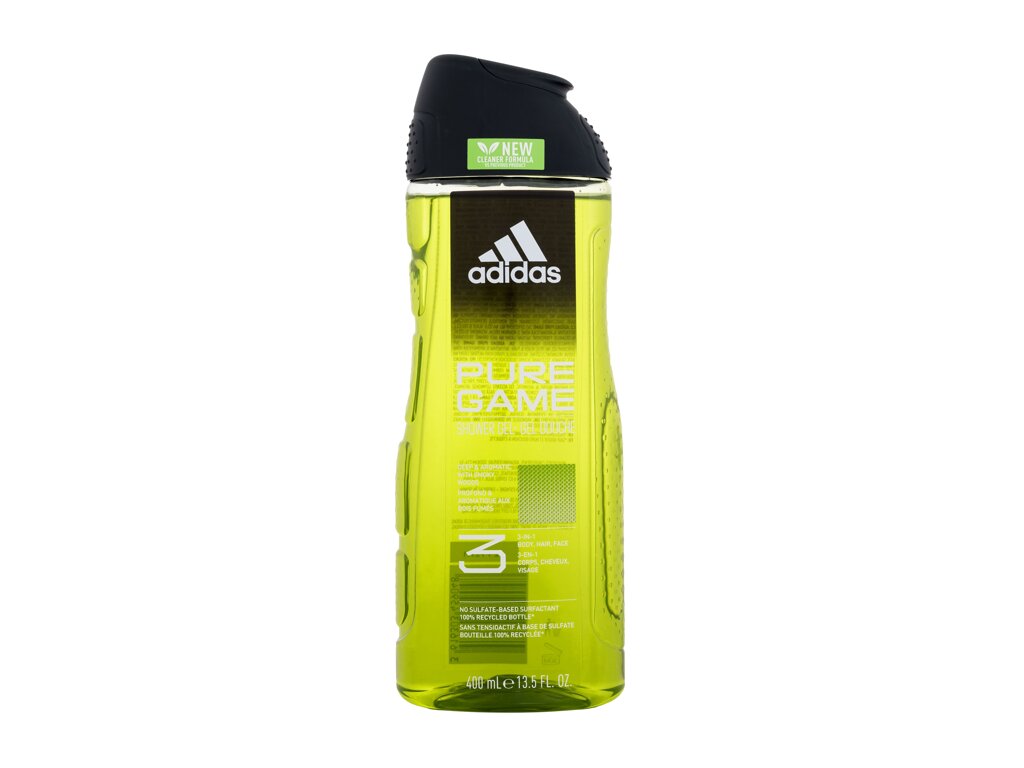 Adidas Pure Game Shower Gel 3-In-1 400 ml - 400ml - Sprchový gel