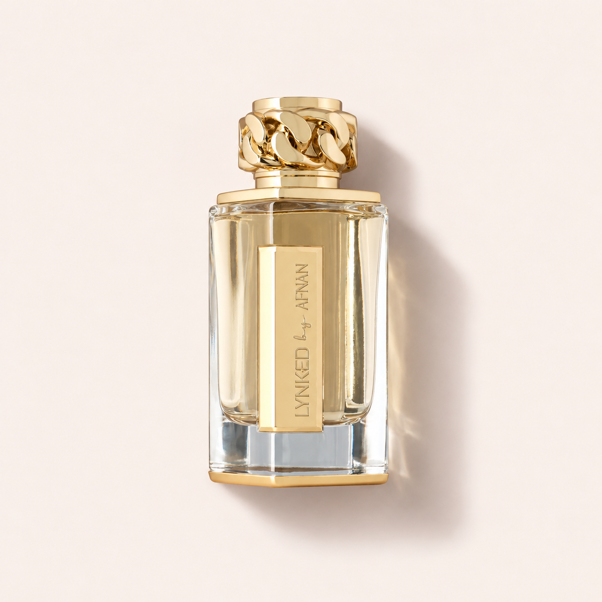Flakon parfémované vody Afnan Lynked Forever 100 ml na světlém pozadí – MrRizz
