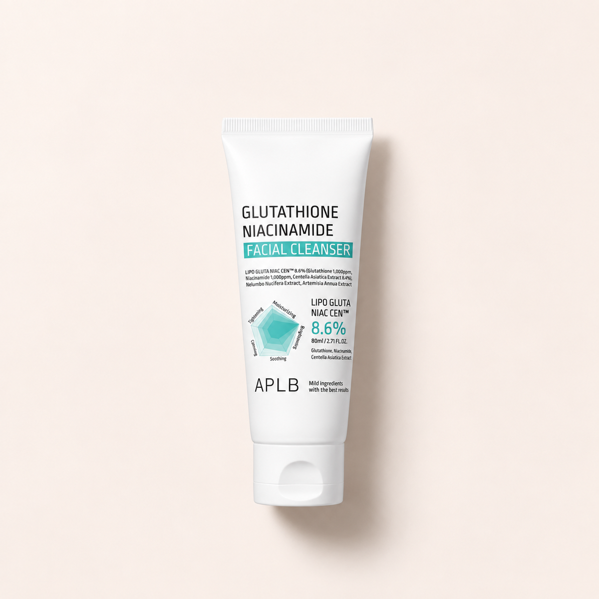 APLB Glutathione Niacinamide Facial Cleanser 80 ml – čisticí emulze – MrRizz