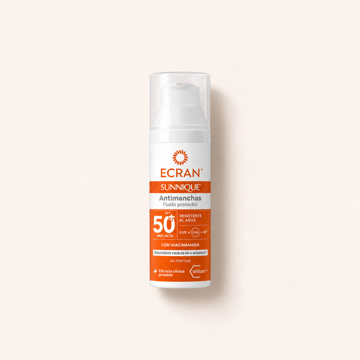 Ecran Sunnique Anti-Dark Spots Protective Fluid 50 ml – opalovací přípravek na obličej – MrRizz