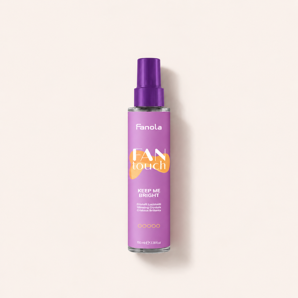 Fanola Fan Touch Keep Me Bright 100 ml – pro lesk vlasů – MrRizz