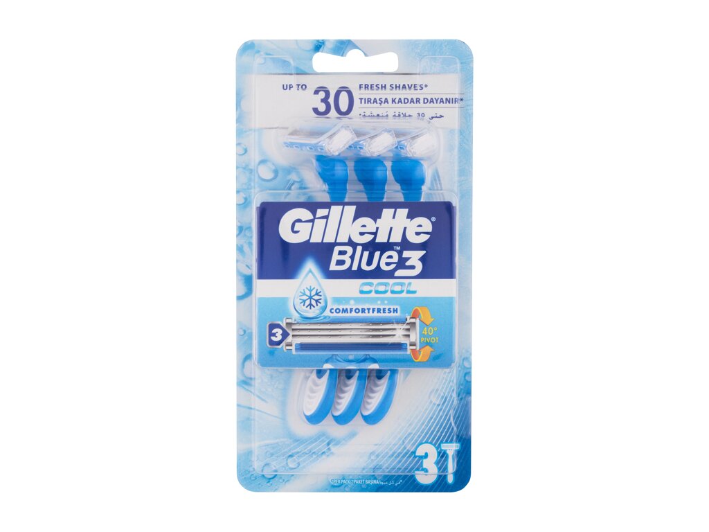 Gillette Blue3 Cool 3 ml - 3ml - Holicí strojek