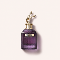 Flakon Jean Paul Gaultier Scandal Intense EDP na béžovém pozadí – MrRizz