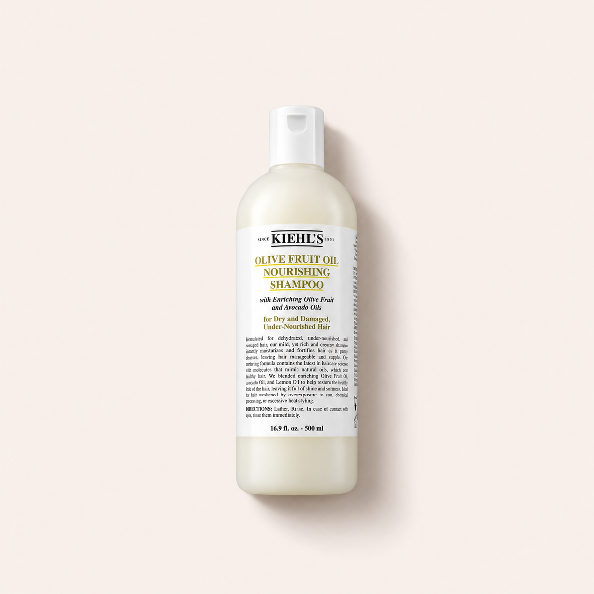 Kiehl´s Nourishing Olive Fruit Oil Shampoo 500 ml – šampon – MrRizz