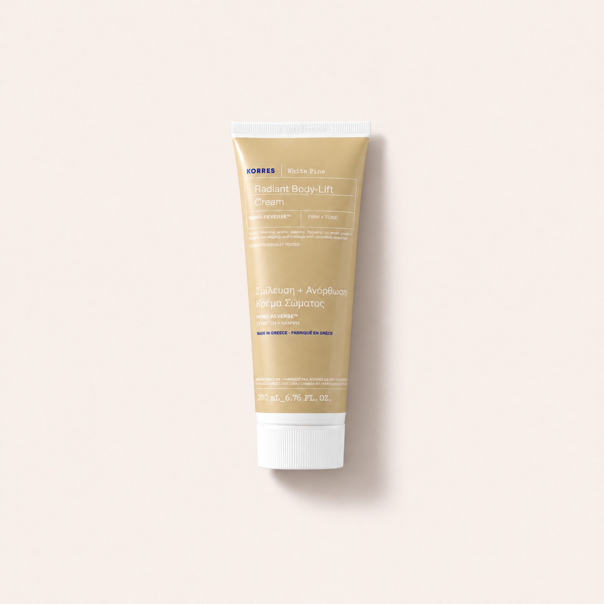 Korres White Pine Radiant Body-Lift Cream 200 ml – tělový krém – MrRizz