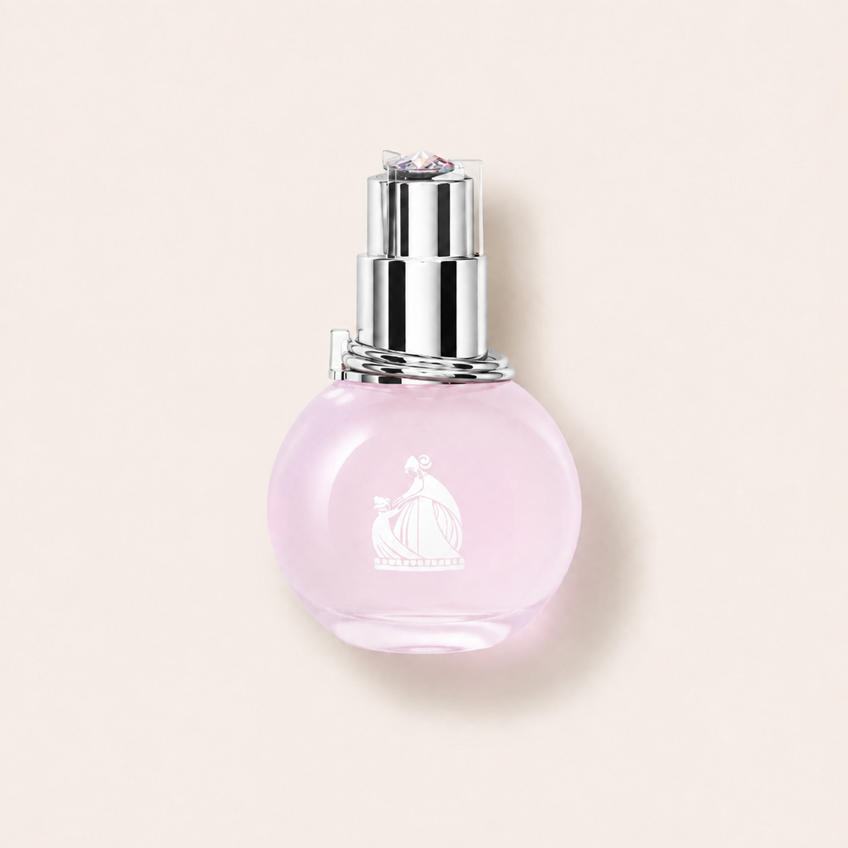 Lanvin Éclat D’Arpege Sheer EDT 30 ml, světle růžový kulatý flakon se stříbrným uzávěrem – MrRizz