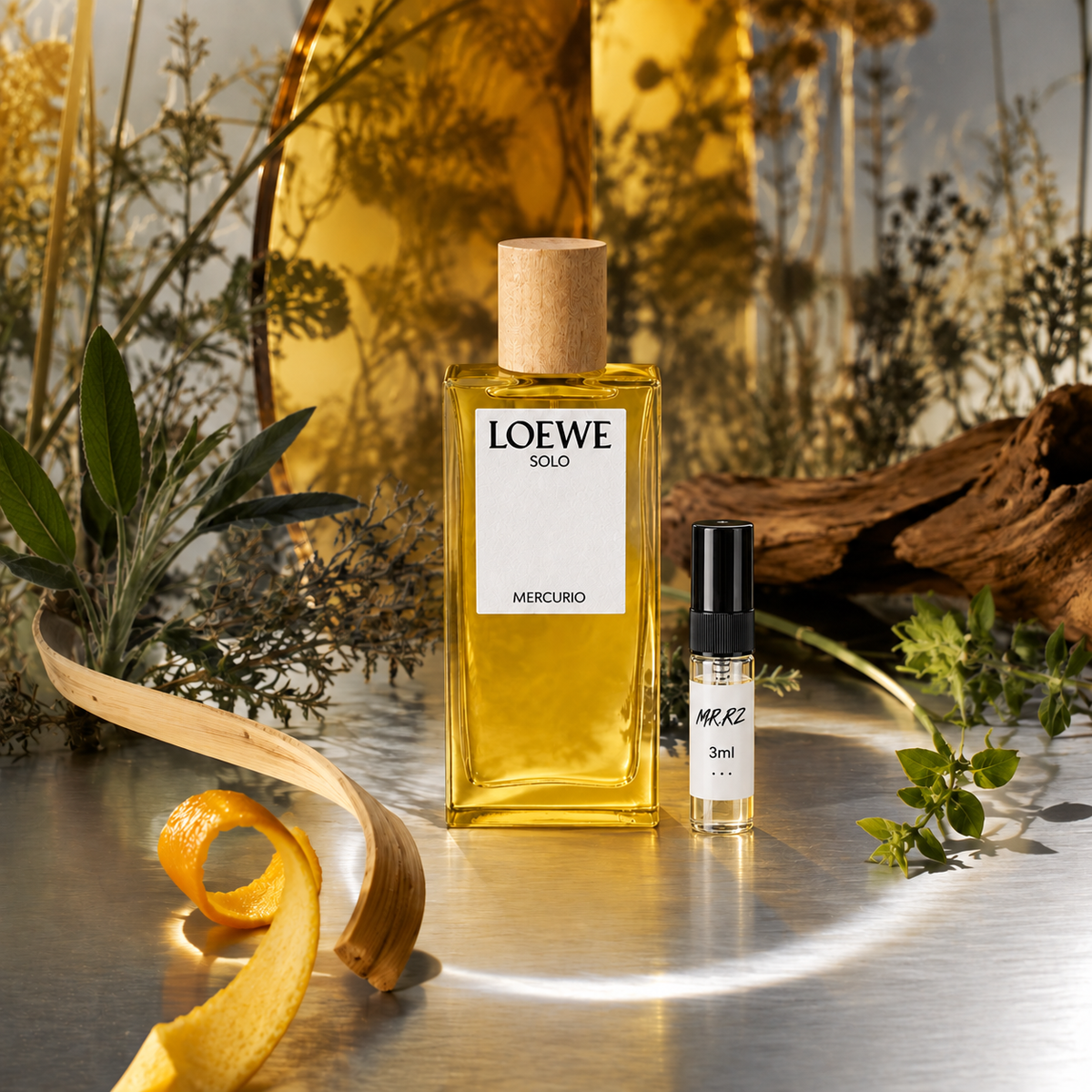 Loewe Solo Mercurio – původní zátiší s 3ml vzorkem MrRizz