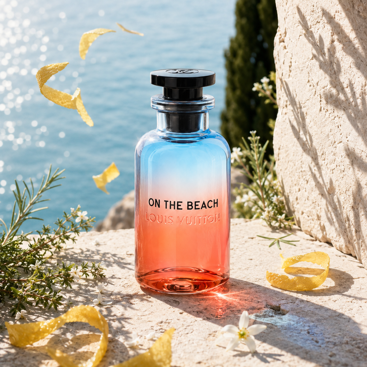 Louis Vuitton On The Beach – svěží pobřežní scéna s yuzu – MrRizz