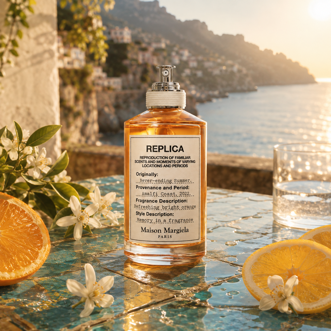 Maison Margiela Never-ending Summer na slunném pobřeží Amalfi – MrRizz