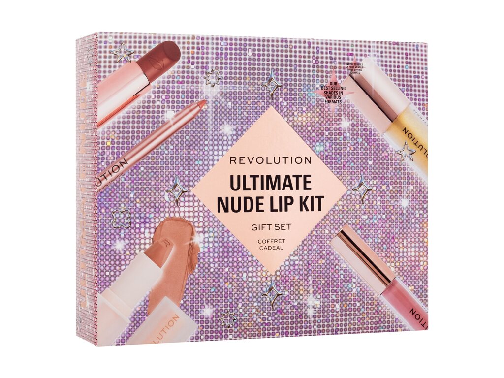 Makeup Revolution London Ultimate Nude Lip Kit 3,2 ml - 3,2ml - Rtěnka