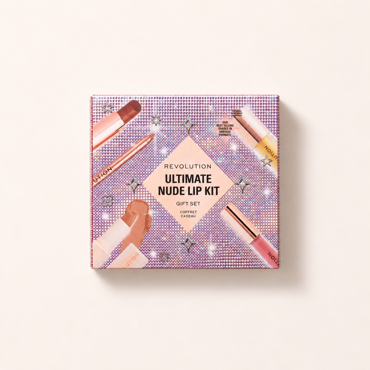 Makeup Revolution London Ultimate Nude Lip Kit 3,2 ml – rtěnka – MrRizz