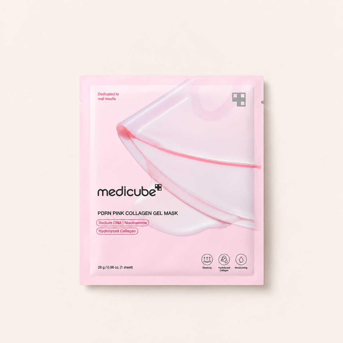 Medicube PDRN Pink Collagen Gel Mask 28 ml – pleťová maska – MrRizz