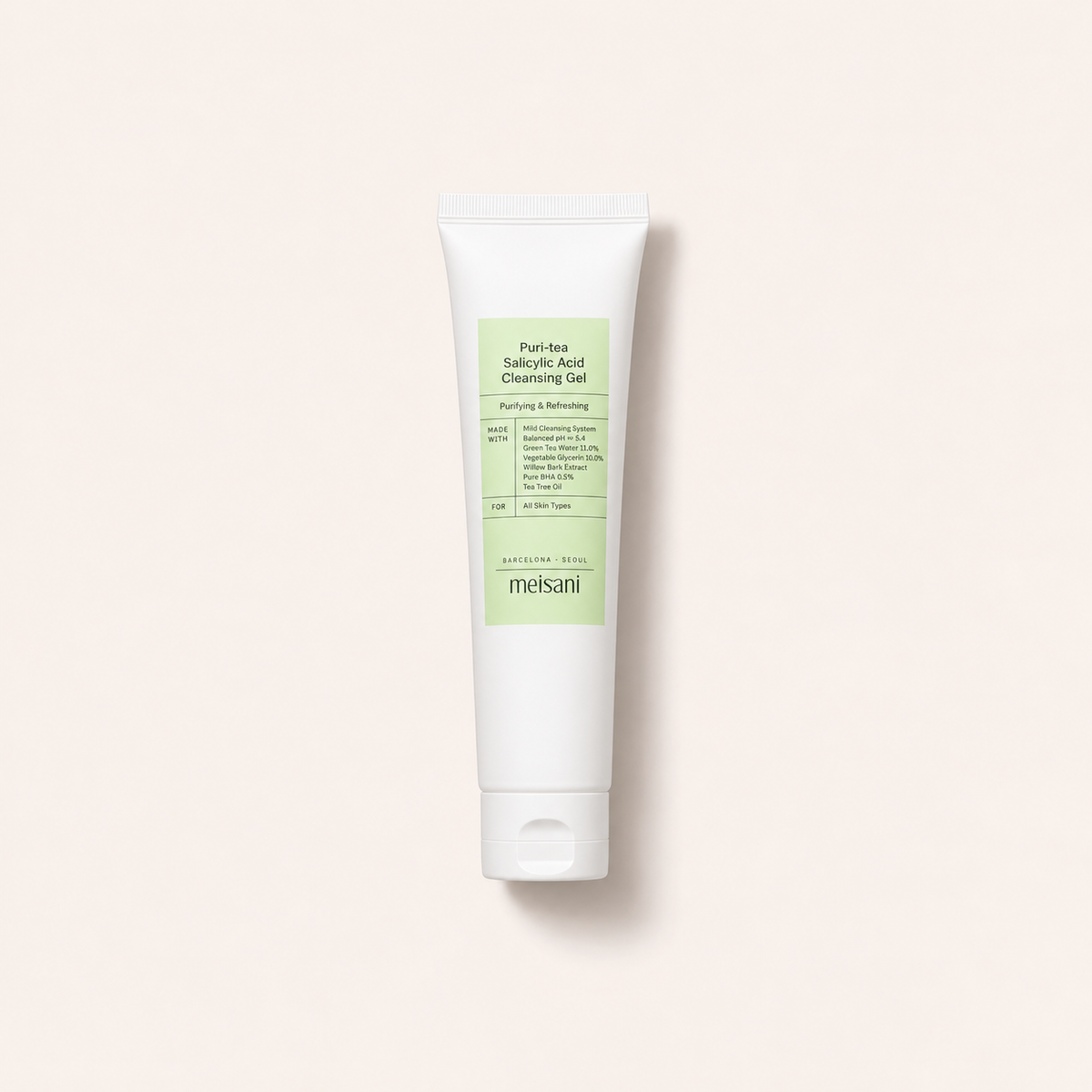 Meisani Puri-tea Salicylic Acid Cleansing Gel 150 ml – čisticí gel – MrRizz