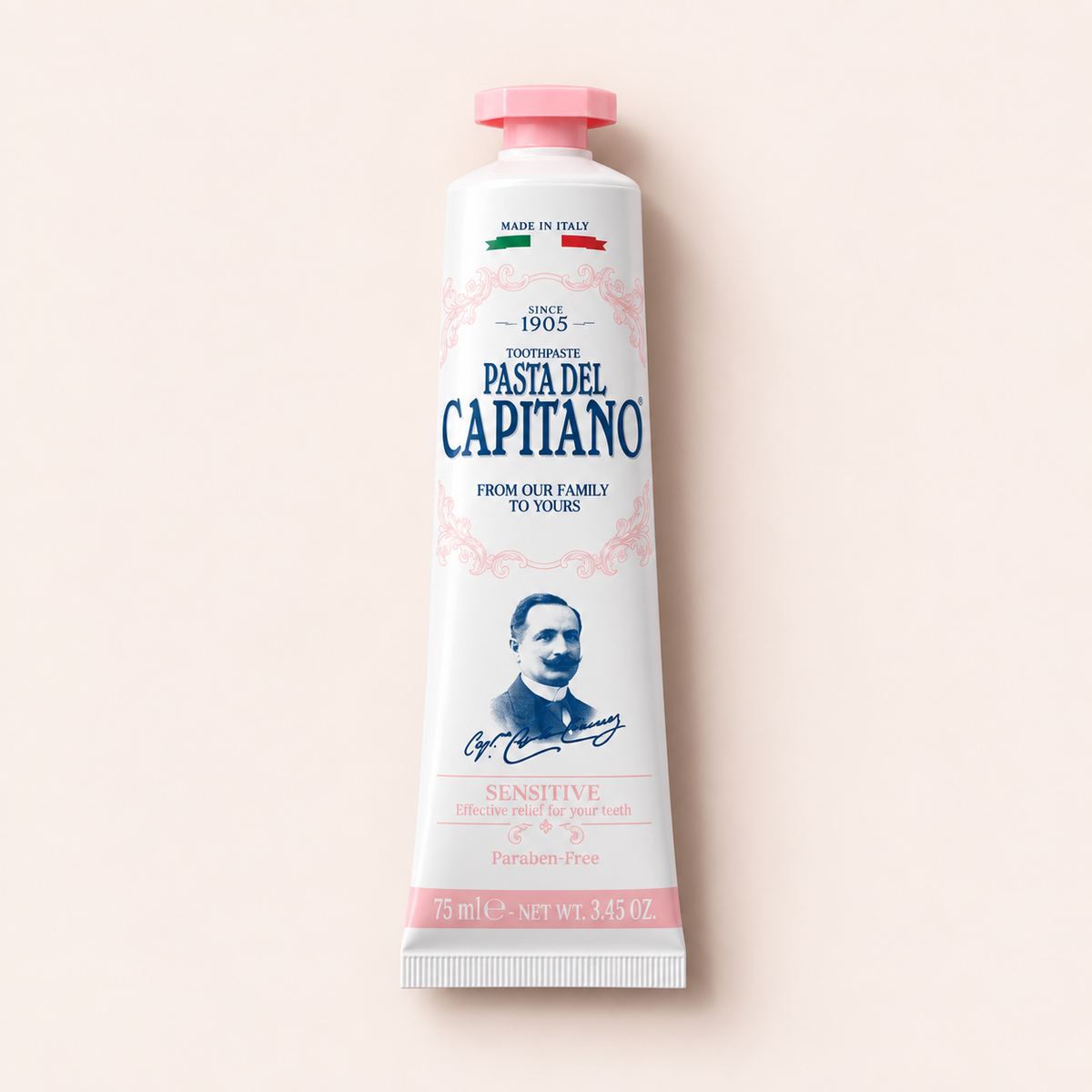 Pasta Del Capitano Sensitive Zubní pasta 75 ml – MrRizz