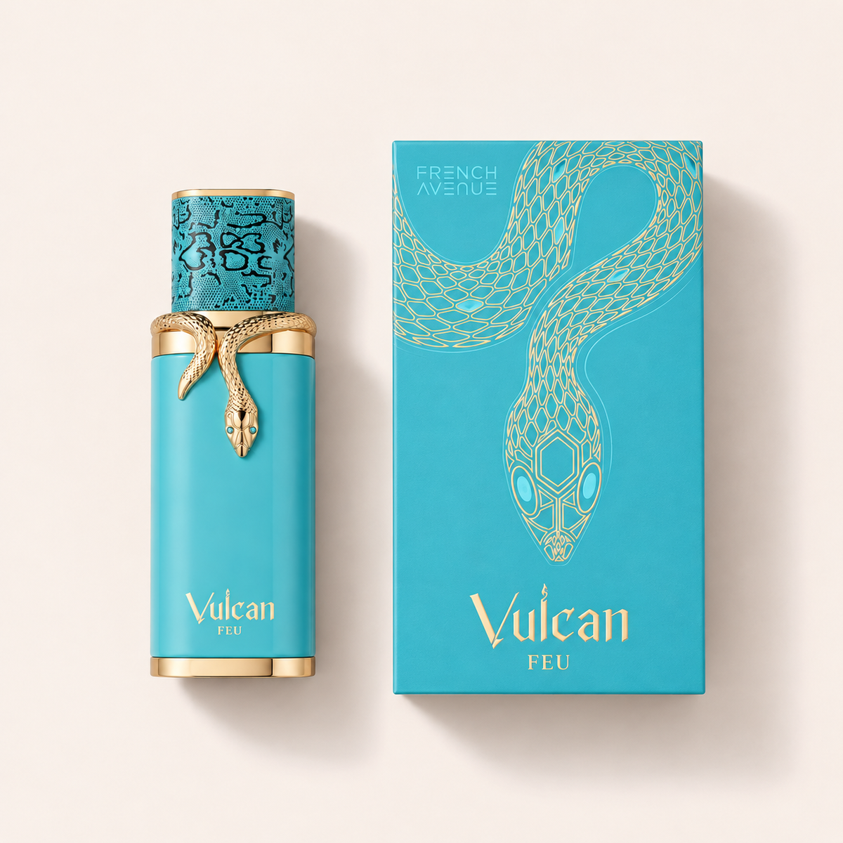 French Avenue Vulcan Feu Extrait 100 ml – produkt a balení