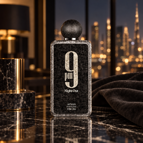Afnan 9pm Night Out Extrait 100 ml – produkt v prostředí