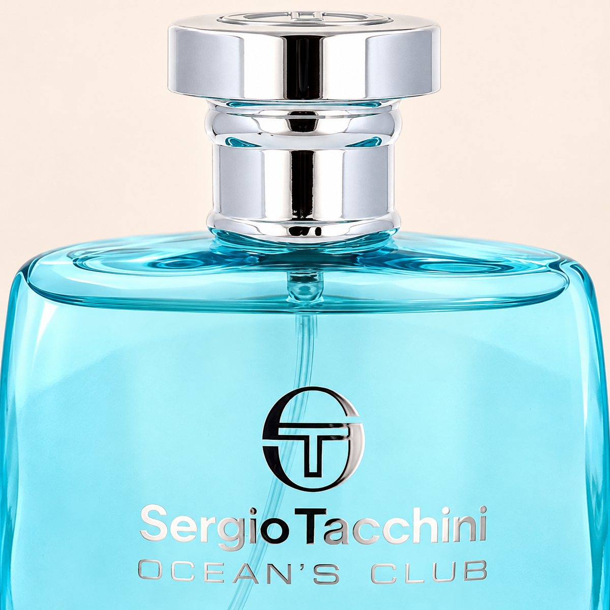 Sergio Tacchini Ocean´s Club EDT 100 ml – detail flakonu