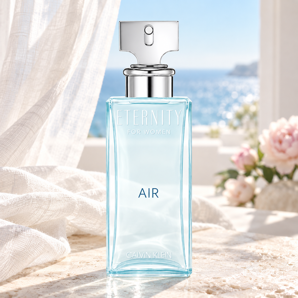 Calvin Klein Eternity Air EDP 100 ml – produkt v prostředí