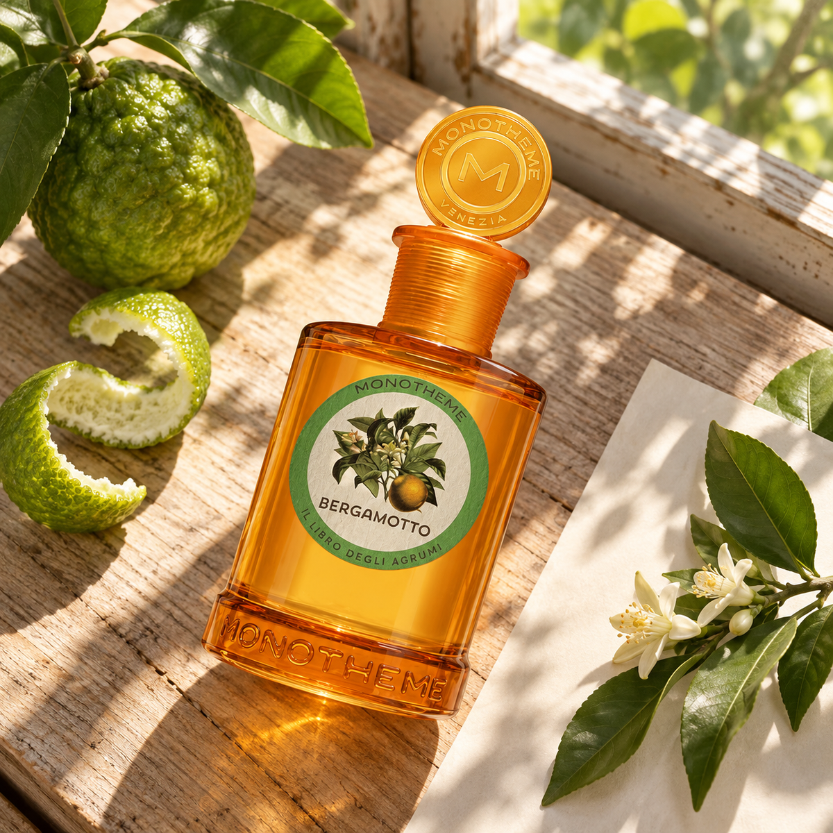 Monotheme Book of Citruses Bergamotto EDT 100 ml – produkt v prostředí