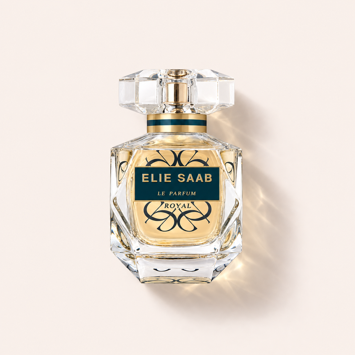 Elie Saab Le Parfum Royal EDP 90 ml ve skleněném flakonu se zlatými a tmavě modrými detaily – MrRizz