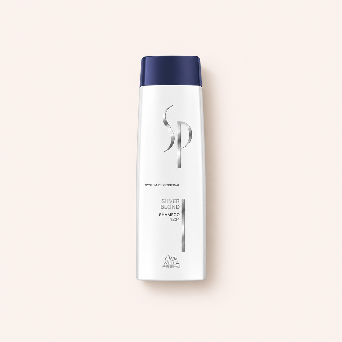 Wella Professionals SP Silver Blond šampon 250 ml na béžovém pozadí – MrRizz