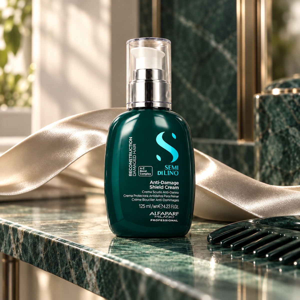 ALFAPARF MILANO Semi Di Lino Reconstruction Anti-Damage Cream 125 ml – produktová scéna – MrRizz