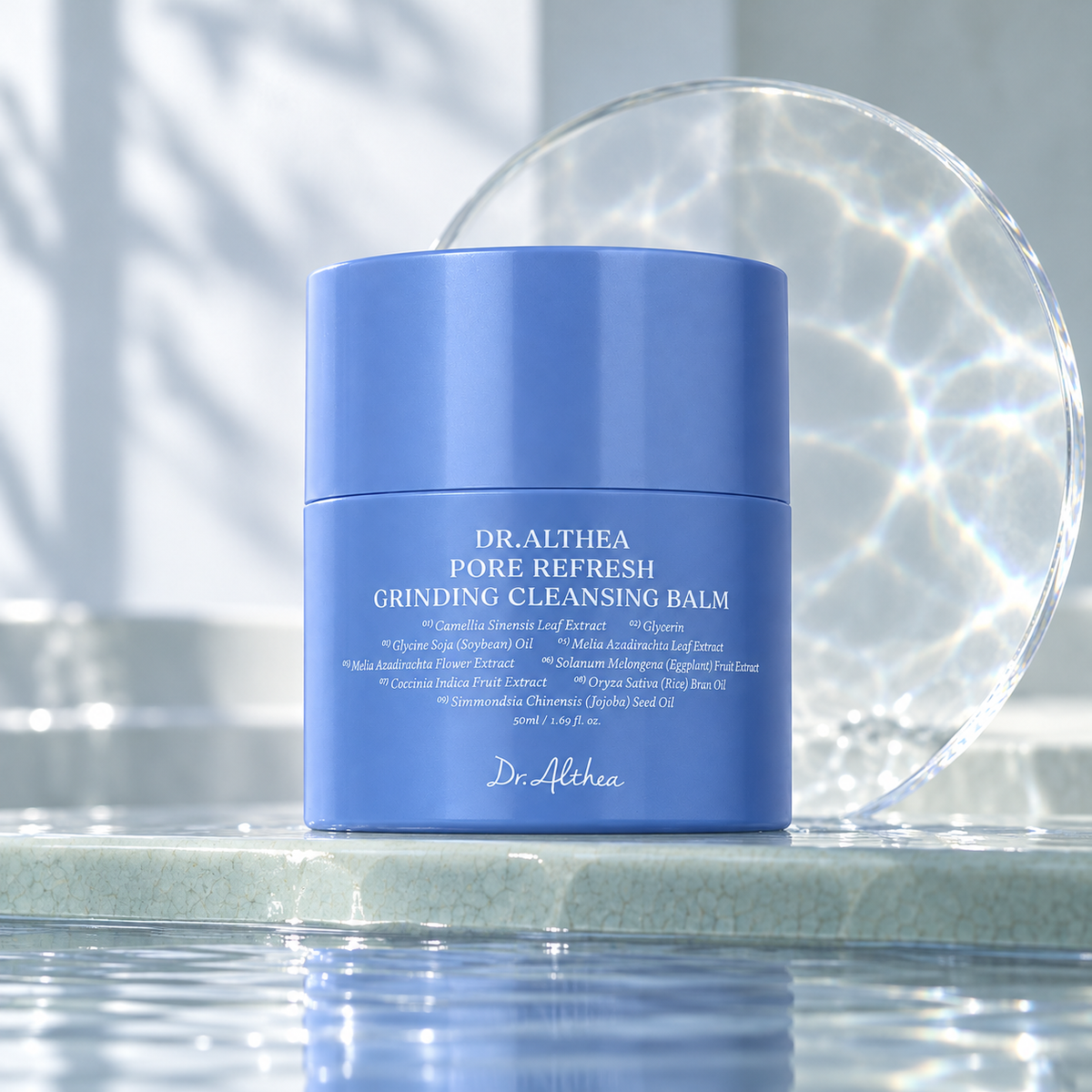Dr. Althea Pore Refresh Grinding Cleansing Balm 50 ml – produktová scéna – MrRizz