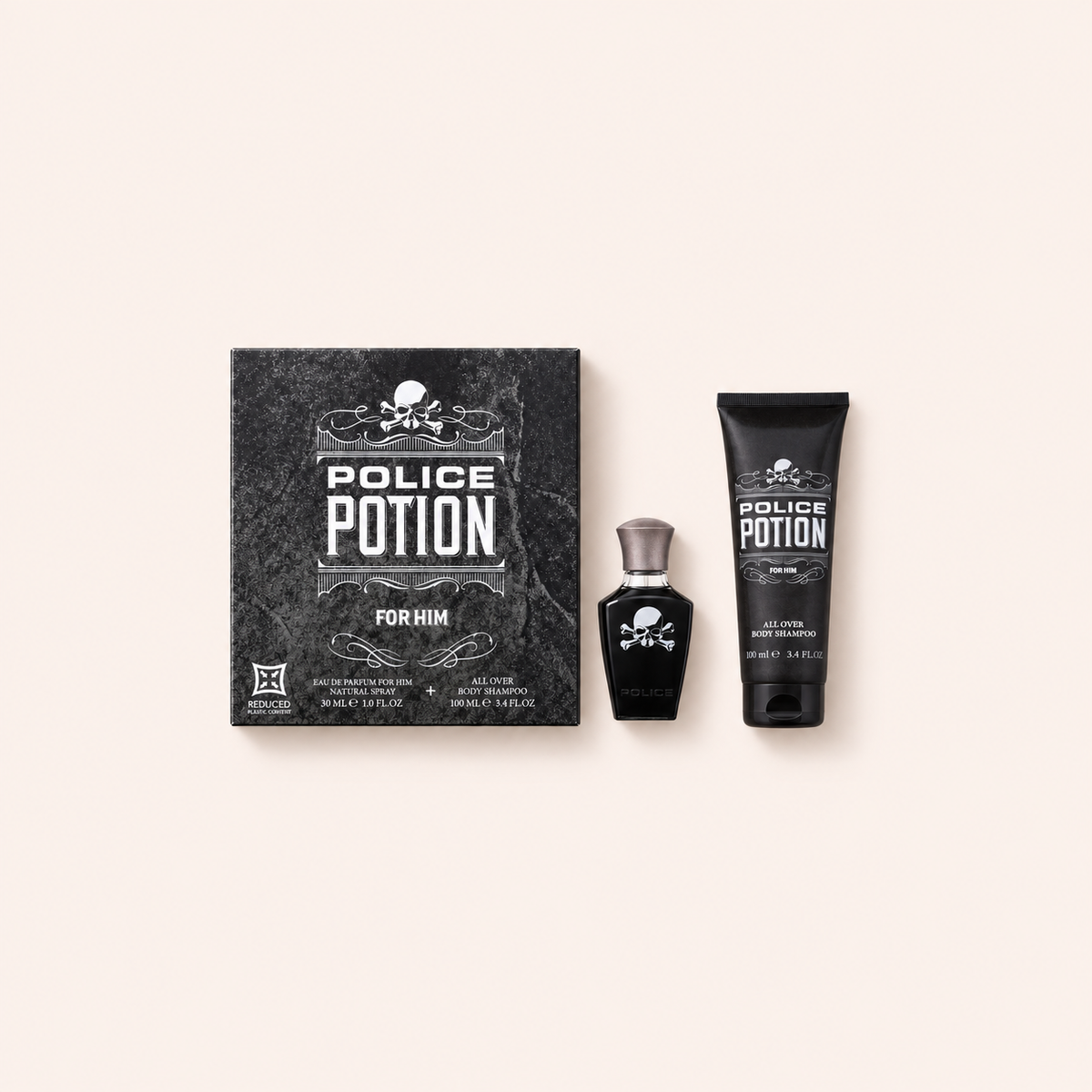 Police Potion For Him dárková sada EDP 30 ml + sprchový gel 100 ml – MrRizz
