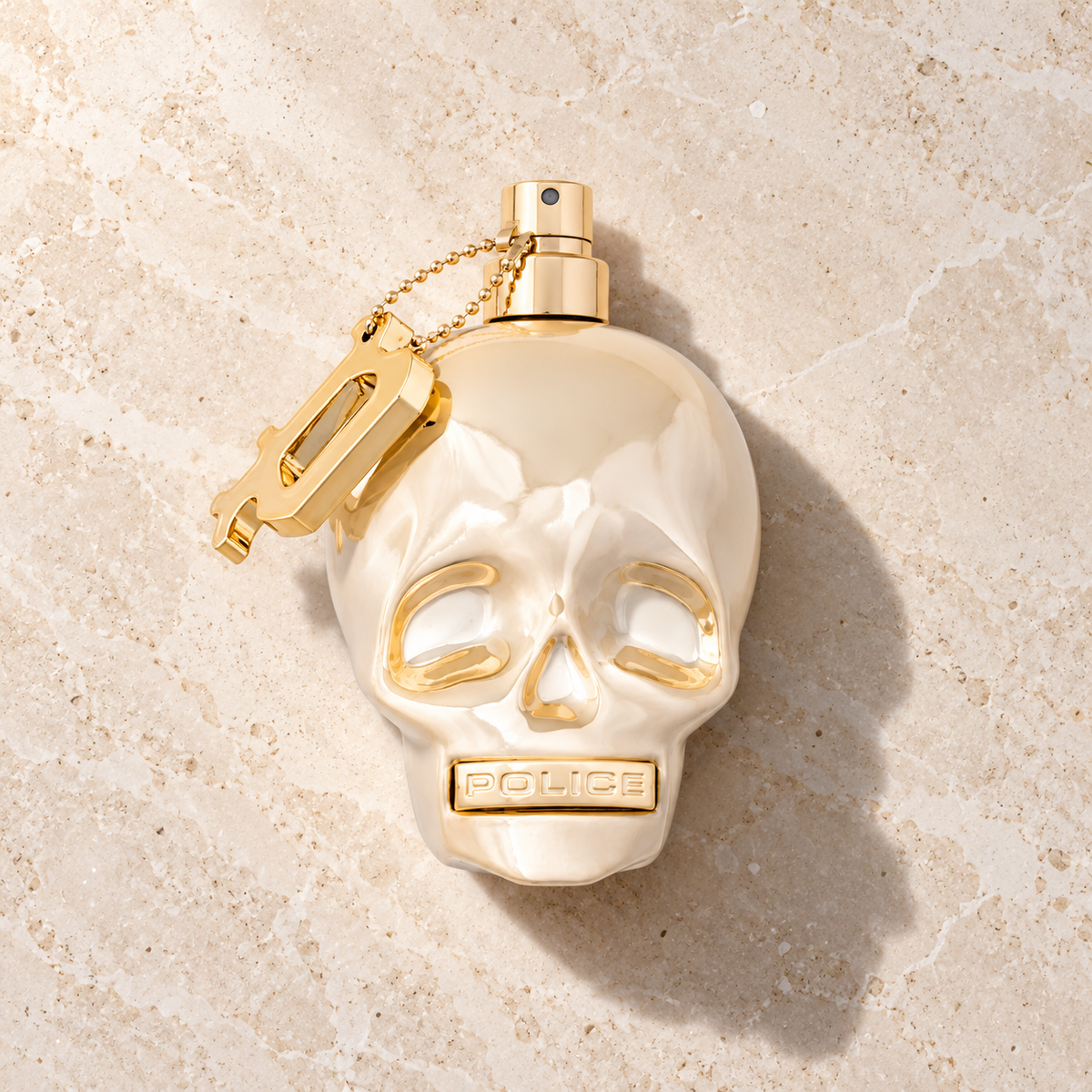Police To Be Born To Shine EDT 125 ml – parfém v prostředí, pohled shora s bočním stínem