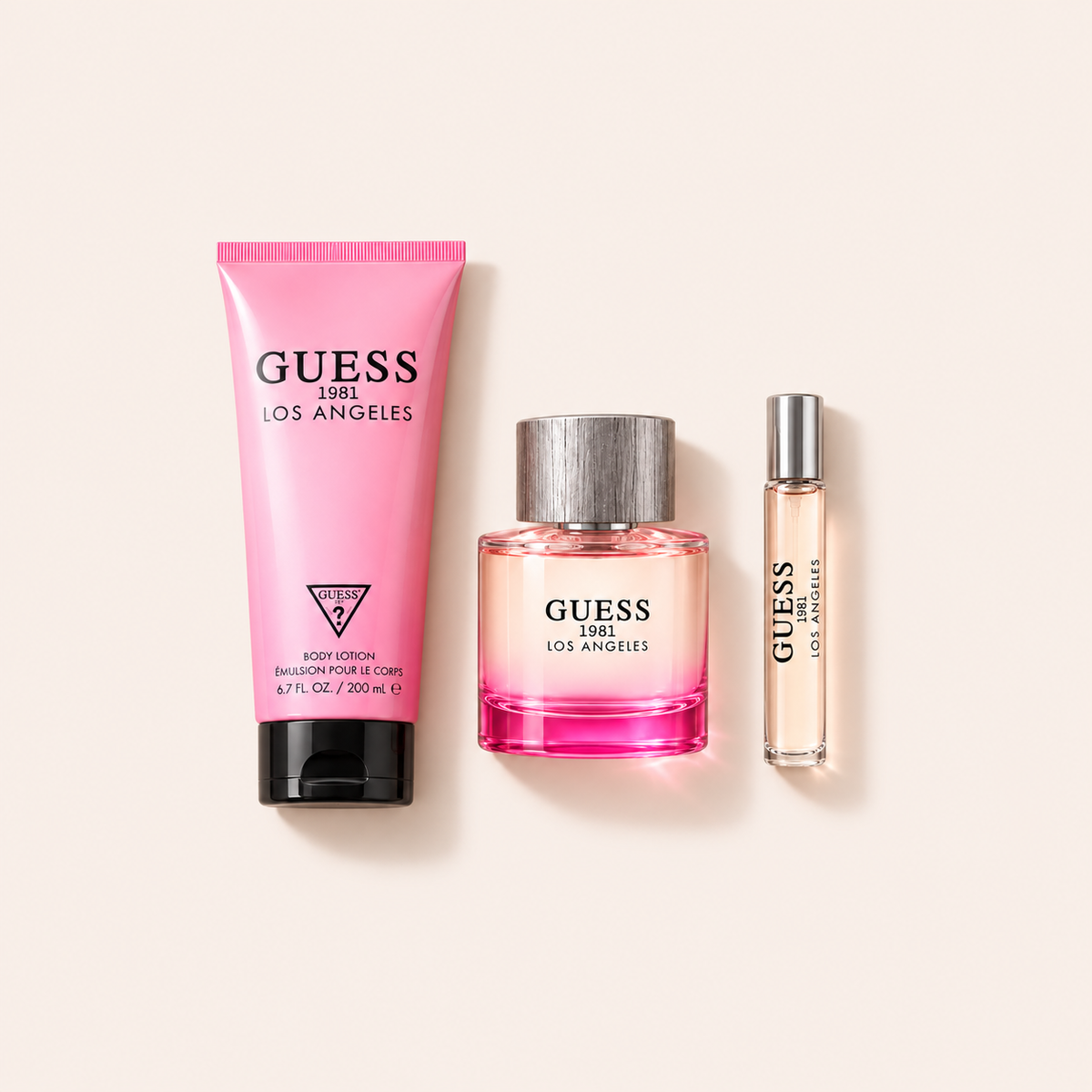 Guess 1981 Los Angeles set EDT 100 ml + EDT 15 ml + tělové mléko 200 ml – MrRizz