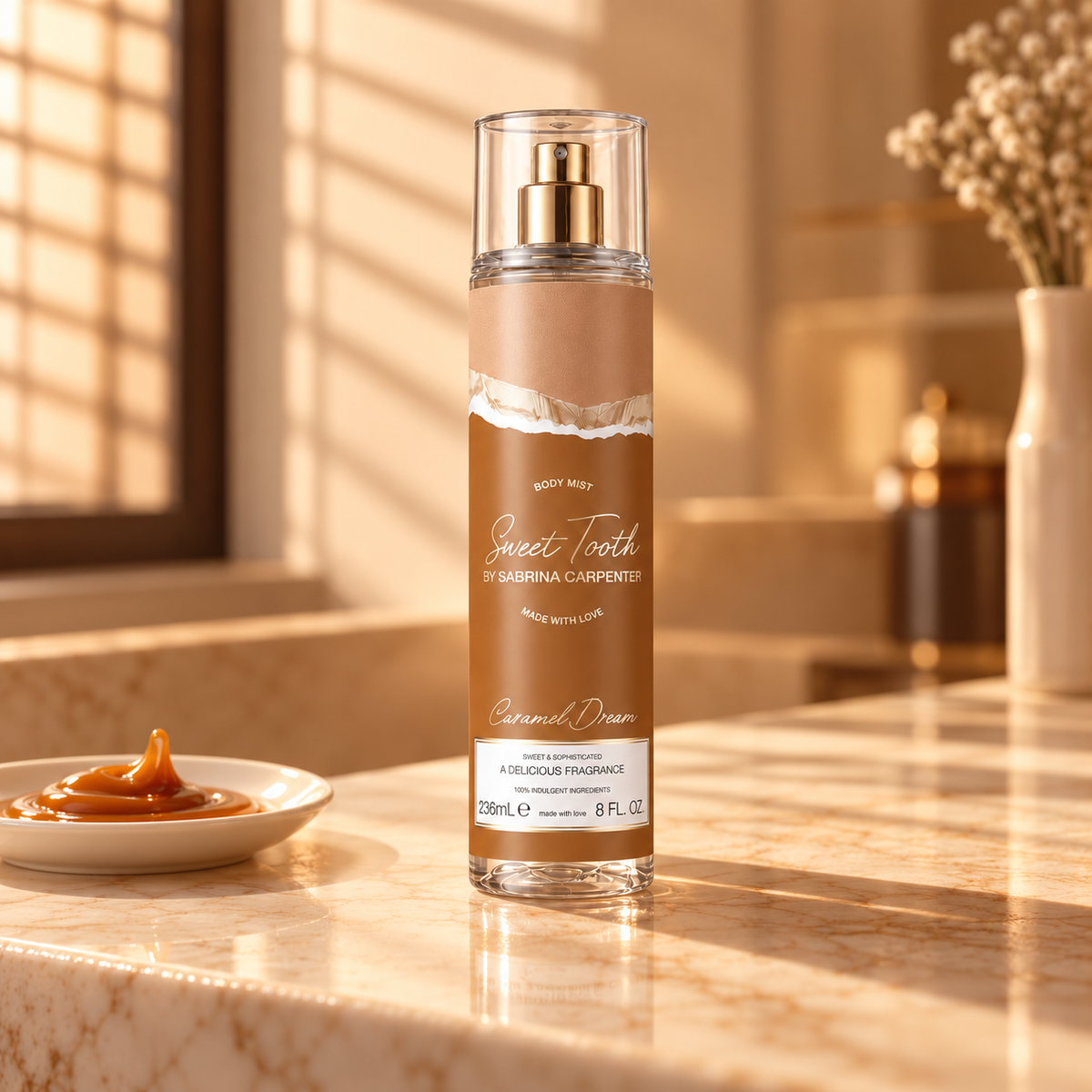Sabrina Carpenter Sweet Tooth Caramel Dream 236 ml – produktová scéna – MrRizz