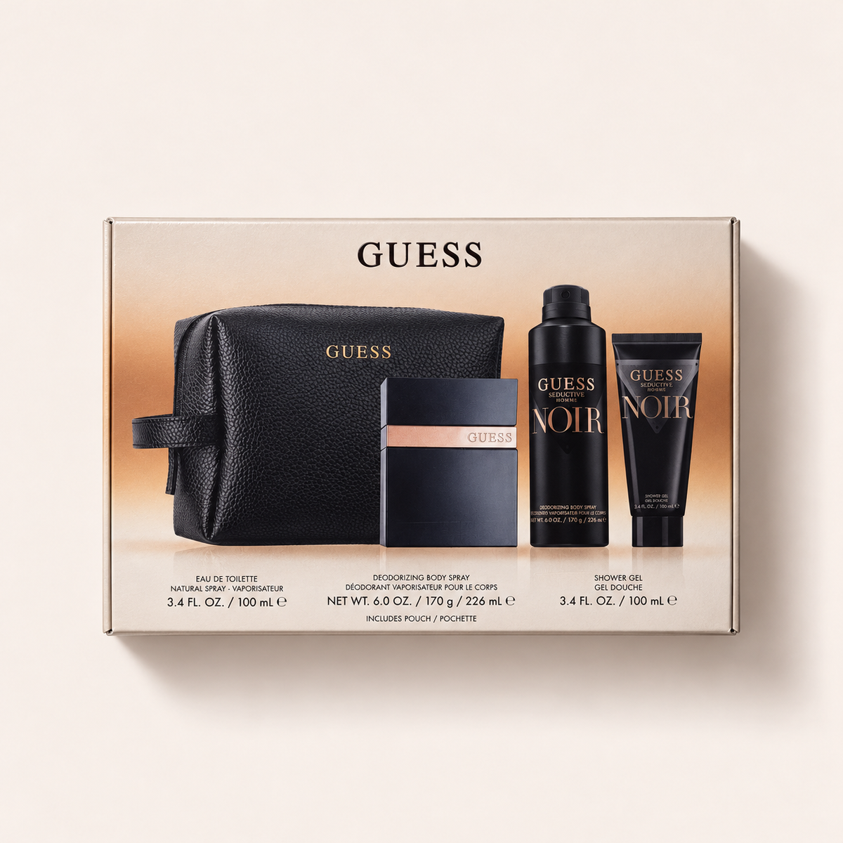 GUESS Seductive Homme Noir 100 ml