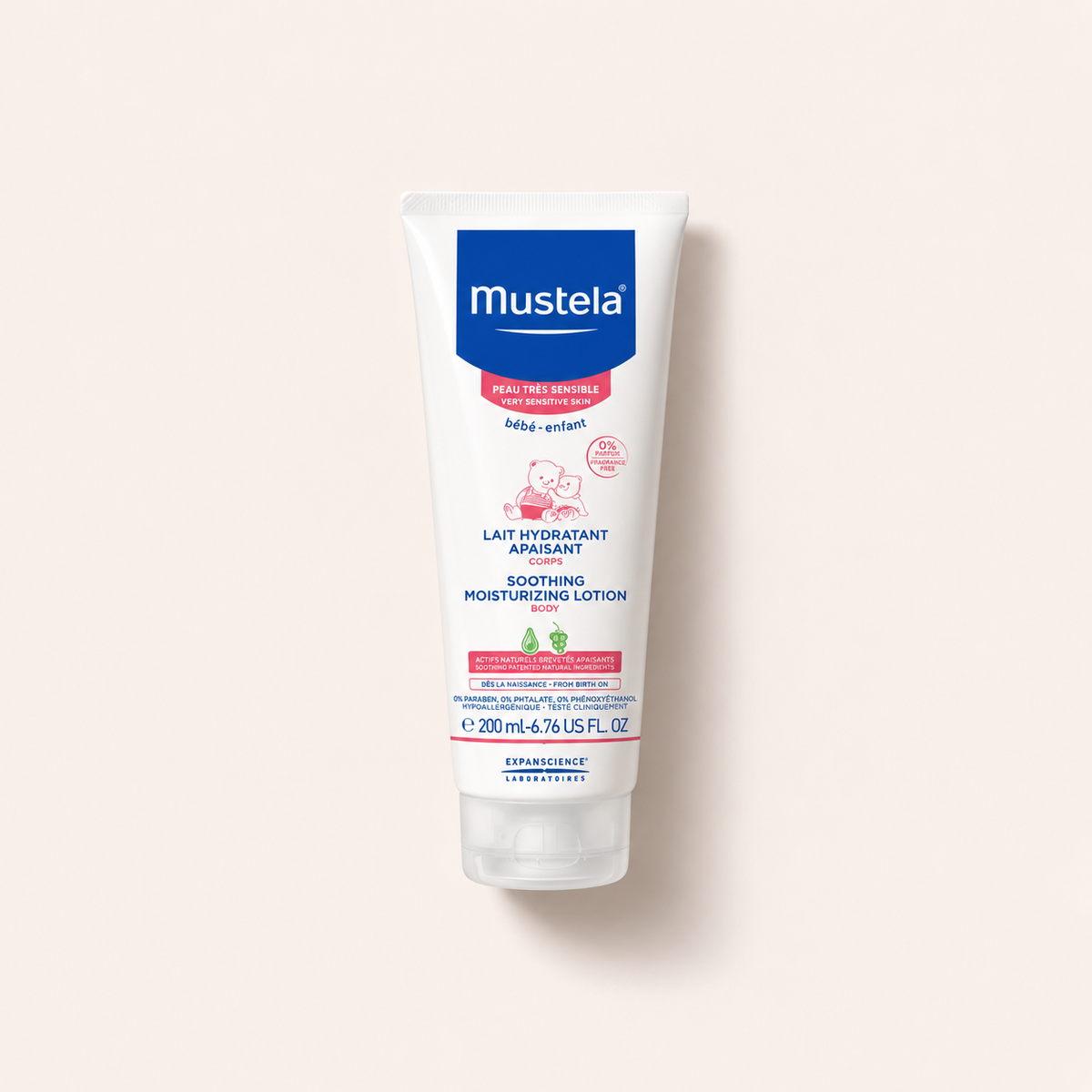 Mustela Bébé Soothing Moisturizing Body Lotion 200 ml – tělové mléko – MrRizz