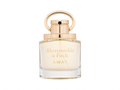 Flakon Abercrombie & Fitch Away EDP 50 ml na béžovém pozadí – MrRizz