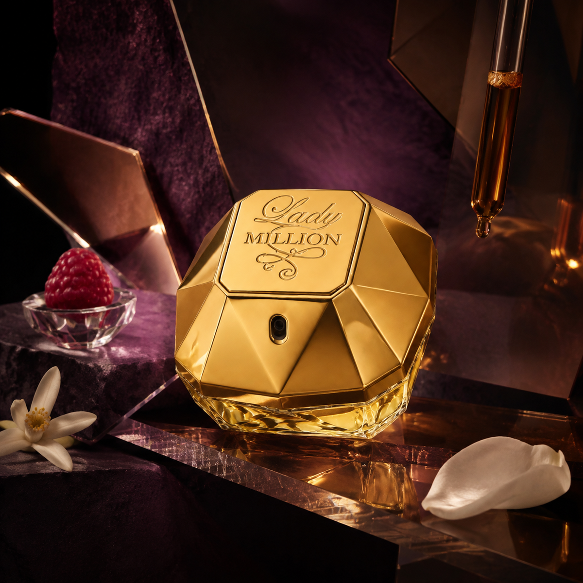 Paco Rabanne Lady Million – emocionální fotografie v klenotnické světelné komnatě – MrRizz
