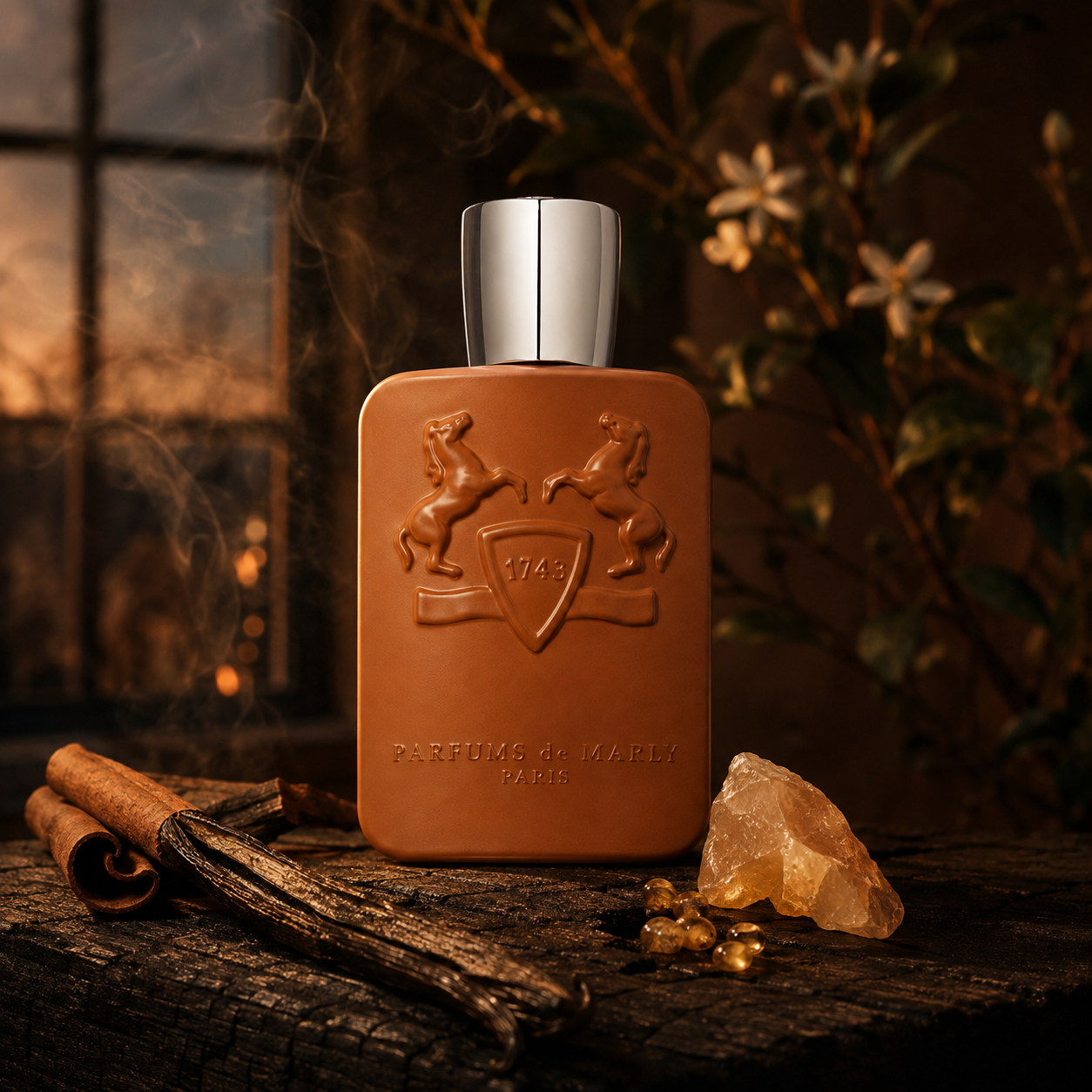 Parfums de Marly Althaïr v zimním zátiší s vanilkou, skořicí a elemi – MrRizz