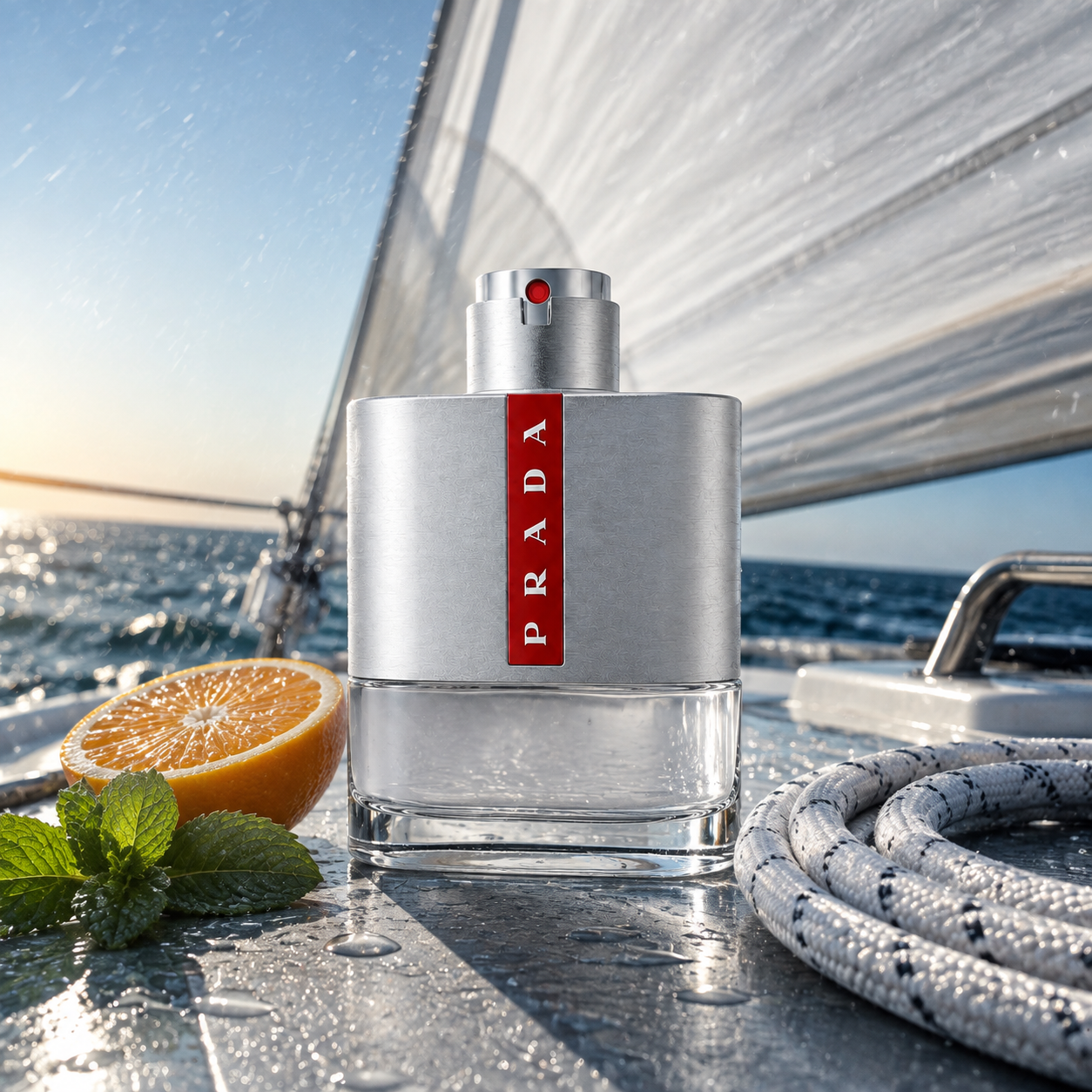 Prada Luna Rossa EDT – svěží scéna na palubě regaty – MrRizz