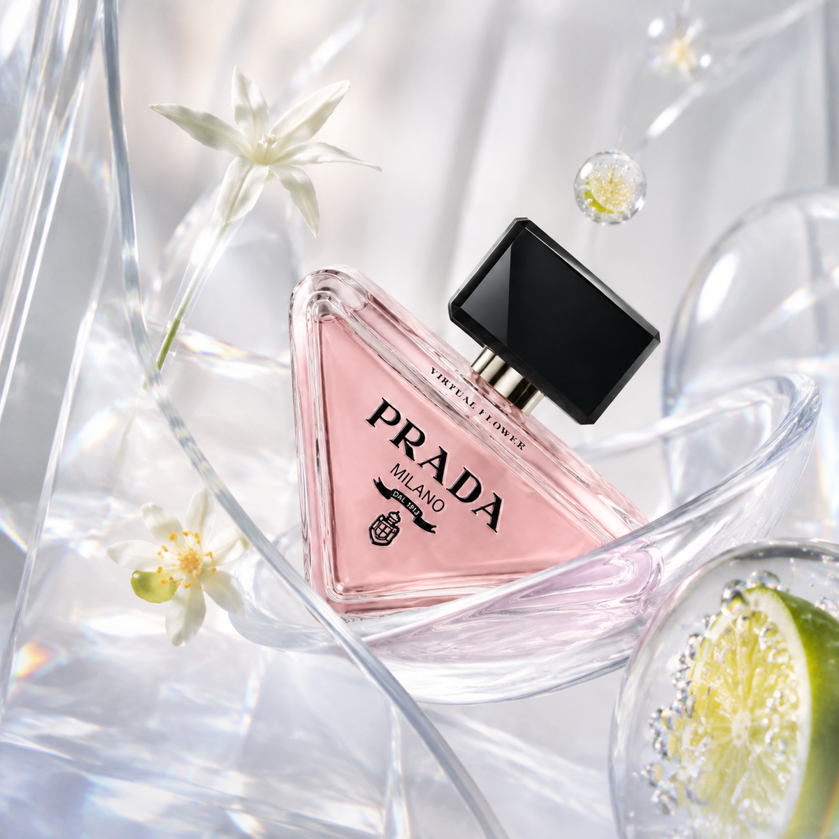 Prada Paradoxe Virtual Flower – emotivní produktová fotografie – MrRizz