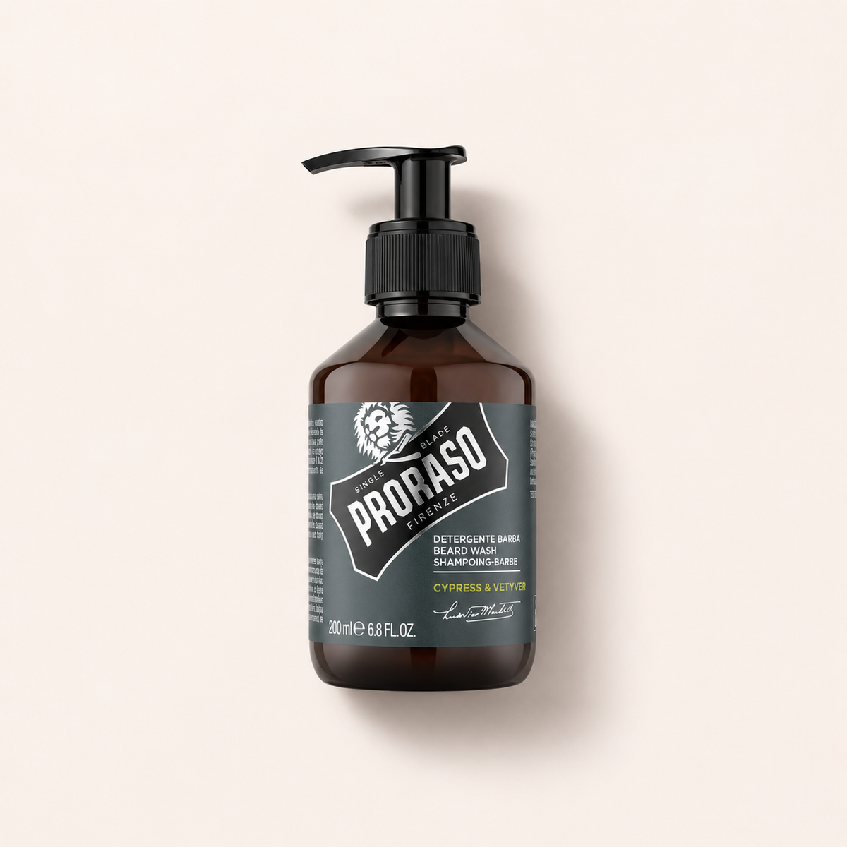 PRORASO Cypress & Vetyver Beard Wash 200 ml – šampon na vousy – MrRizz