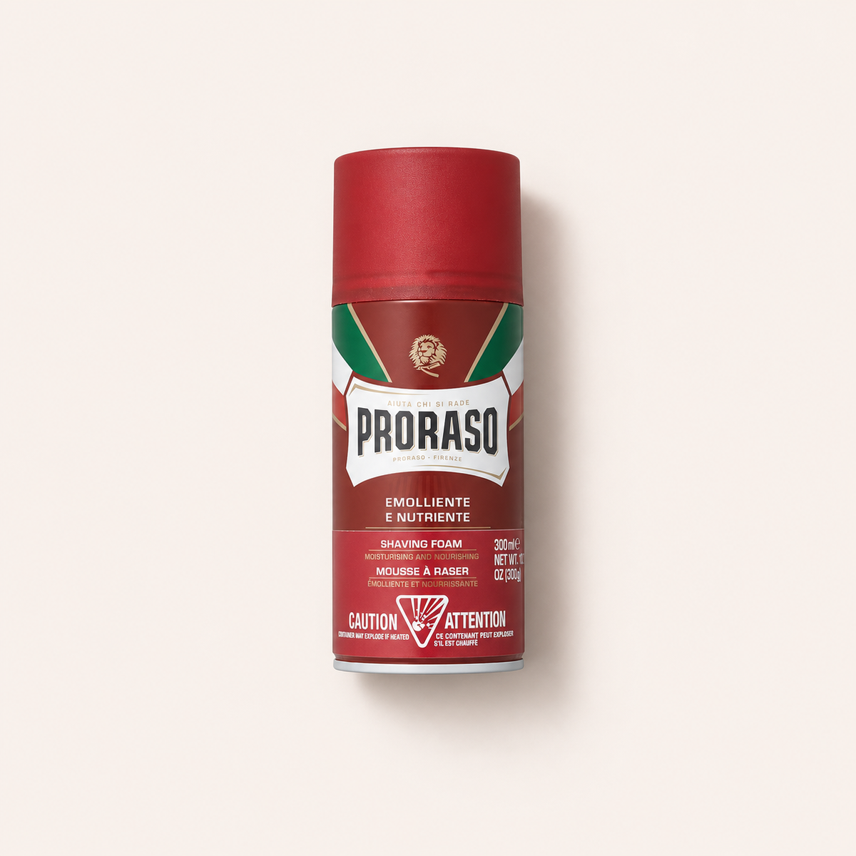 PRORASO Red Shaving Foam 300 ml – pěna na holení – MrRizz