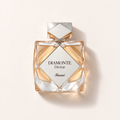 Flakon parfémované vody Rasasi Diamonte Divine 100 ml na světlém pozadí – MrRizz