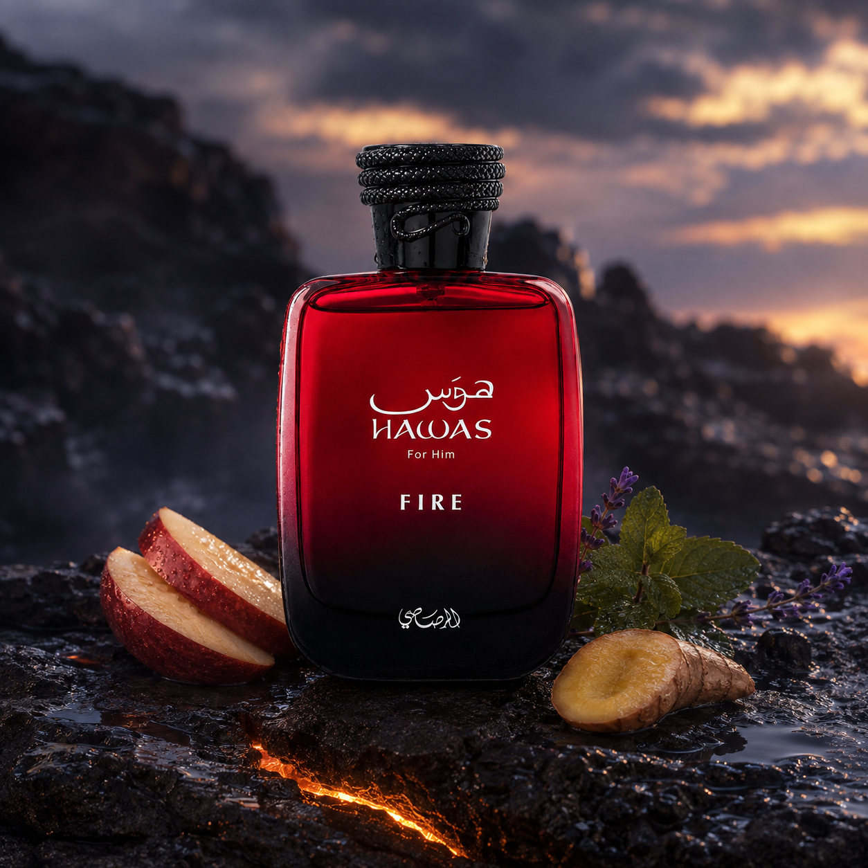 Rasasi Hawas Fire EDP – jablečný žár po dešti